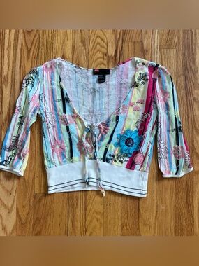 Diesel Crop top. Y2K size medium